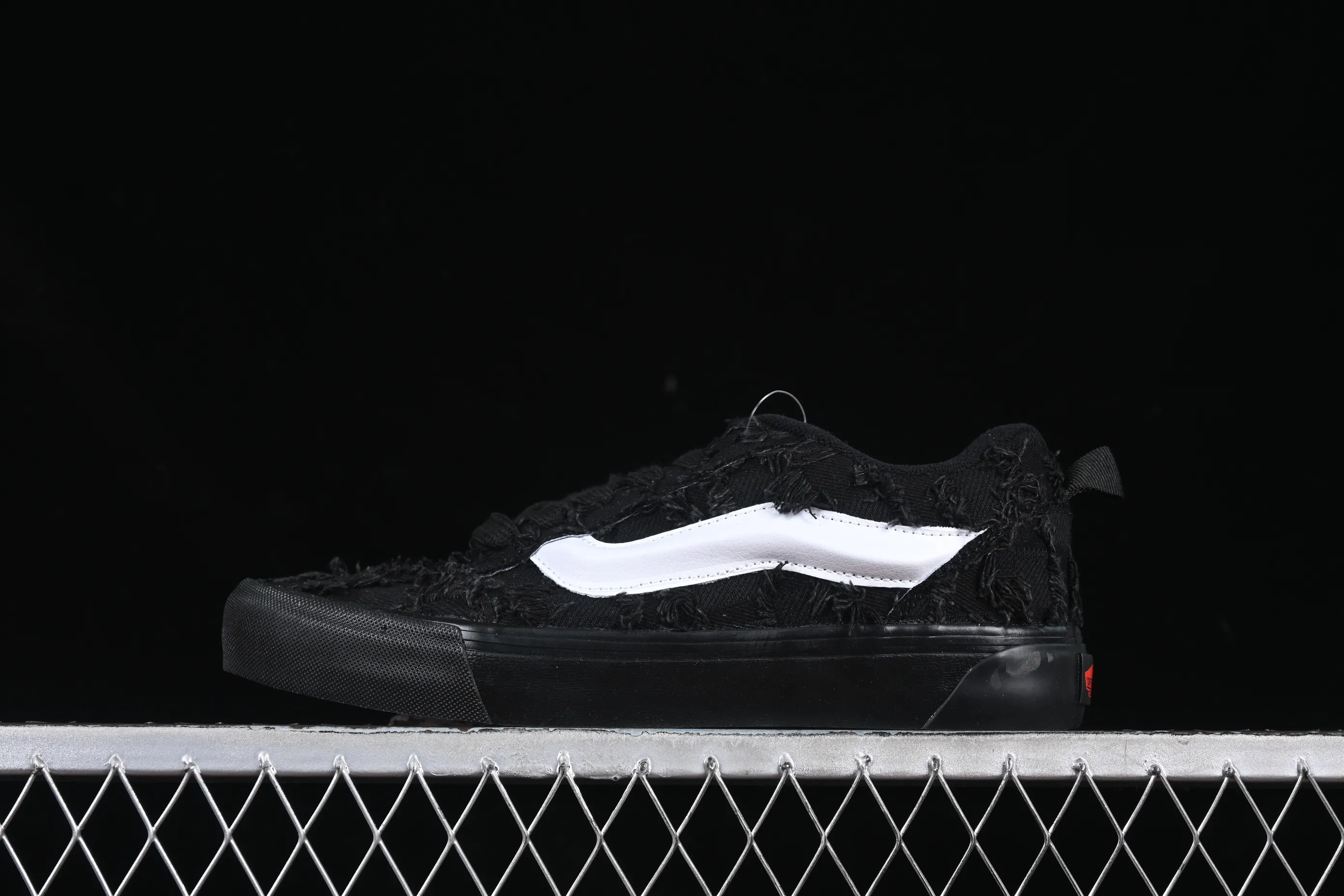 All categories Vans Vans series Vans Low Vans low-top Vans Knu Skool Vans denim rag low-top retro casual fat bread shoes VN0009QCBMA